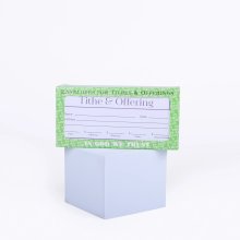 Offering Envelope Tithe & Offering Purple & White Pack of 100