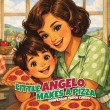 Little Angelo Makes a Pizza