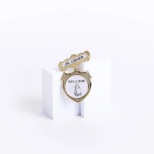 Badge Shield Jr Usher Praying Hands Welcome Pin