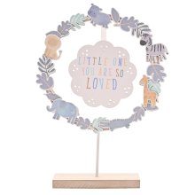 Petit Cheri Standing Hoop Plaque - You Are So Loved
