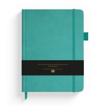 Faux Suede Teal Journal