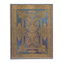 Blue Luxe Ultra Lined Hardcover Journal, 144pg, 120gsm by Paperblanks (Luxe Design)