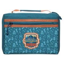 Bible Cover Fashion Blue Adventure With Jesus Ps. 16:11
