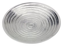 Nickel Plated Candlestick Plate D 12 cm