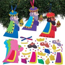 Three Wise Men Mix & Match Decoration Kit (Pack of 6)