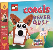Lego® Books: Cute Squad: Corgis Never Quit (with Corgi Mini-build And Over 55 Lego® Elements)