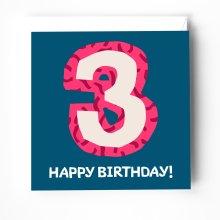 3rd birthday card with bible verse