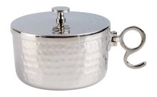 Nickel Plated Stackable Ciborium D 10 cm H 5.5 cm