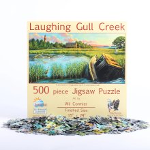 Laughing Gull Creek Jigsaw Puzzle - 500 Pieces