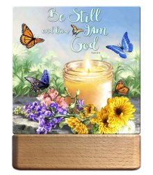 Night Light/Plaque-LED-I Am With You (7"H)