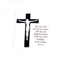 Prayer Cloth Malachi 4:2 Jesus/Cross Pack of 6