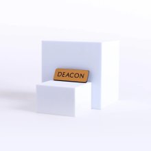 Badge Engraved Contemporary Deacon Gold Magnet