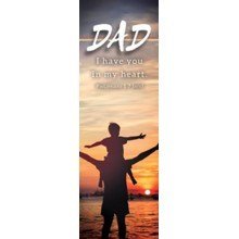 Bookmark-Dad/Happy Father's Day (Philippians 1:17  NIV) (Pack Of 100)