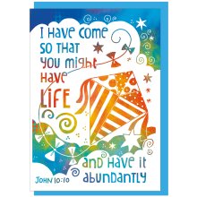 I have come Encouragement Card