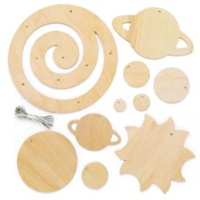 Solar System Wooden Mobiles (Pack of 2)