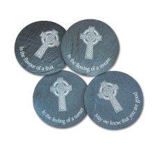 Celtic Cross Coasters (Set Of 4)