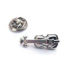 Violin Lapel Pin Badge (X2Ajtp196)