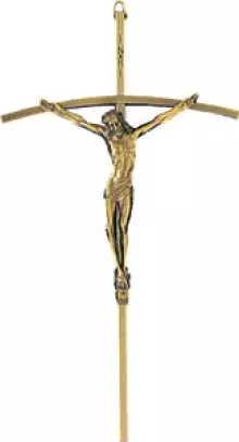 Metal Crucifix 6 inch