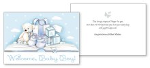 Welcome Baby Boy - Single Card