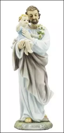 Veronese Resin Statue 8 1/4 inch St.Joseph