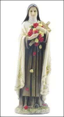 Veronese Resin Statue 8 inch St.Theresa