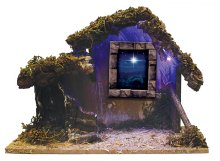 Nativity Stable with LED Lights