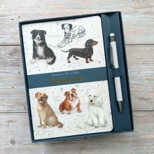 Notebook And Pen - Patricia Maccarthy Dogs
