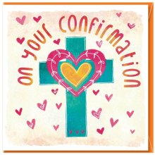 Confirmation Cross Greetings Card