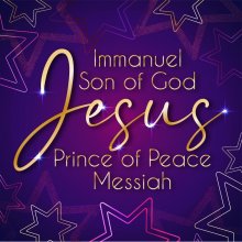Jesus Christian Christmas Cards (Pack Of 10)