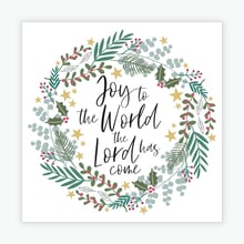 Joy to the World Christmas Cards (pack of 10)