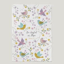 'Be Joyful in Hope' (Birds of Joy) Tea Towel