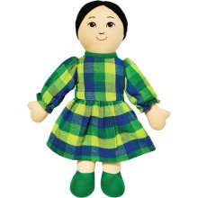 Mum Doll - Asian White Skin & Black Hair