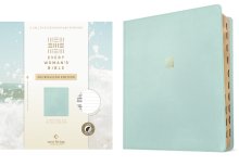 NLT Every Woman's Bible, Journaling Edition, Filament Enabled (LeatherLike, Seafoam Blue, Indexed, Red Letter)