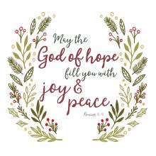 Joy and Peace Christmas Cards (pack of 10)