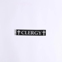 Clergy Chrome Vinyl Decal - Pack of 6