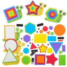 Learn Shapes Snail Magnet Kits (Pack of 6)