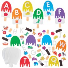 Alphabet Lollies Magnet Kits (Pack of 26)