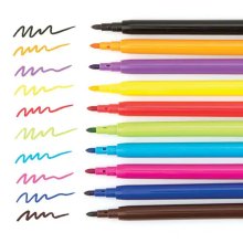 Fab Fibre Tip Pens (Pack of 10)