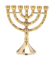 Plain Menorah H 11 cm