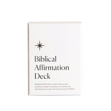 Biblical Affirmation Card Deck (52 Cards)