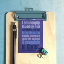 Deeply Loved (Urban) Mini Card