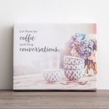 Let There Be - Printed Canvas Block