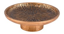Gold & Anthracite Incense Bowl D 16 cm