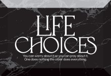 Glass Plaque-Life Choices (6 x 4)