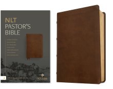 NLT Pastor's Bible, Filament Enabled (LeatherLike, Brown, Red Letter)