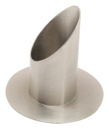Nickel Plated Candle Holder D 4 cm