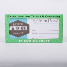 Offering Envelope Pastor Appreciation 1 Tim Pack of 100