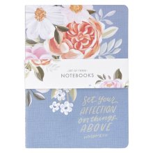 Notebook Set 3pc LG Floral Set Your Affection Col. 3:2