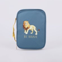 Be Brave Canvas Bible Cover - Medium
