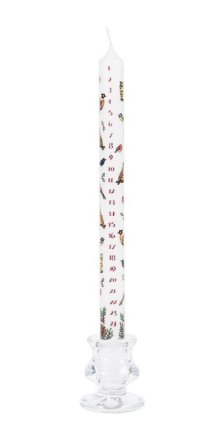 29.5cm Advent Candle: Winter Birds - Single